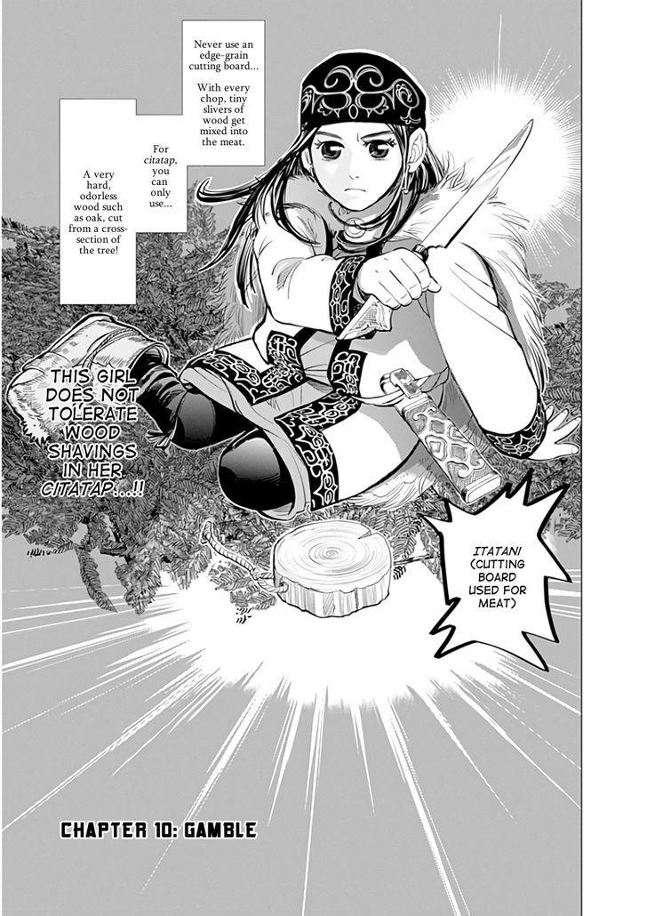 Read Golden Kamui Vol 2 Chapter 10 Gamble On Mangakakalot