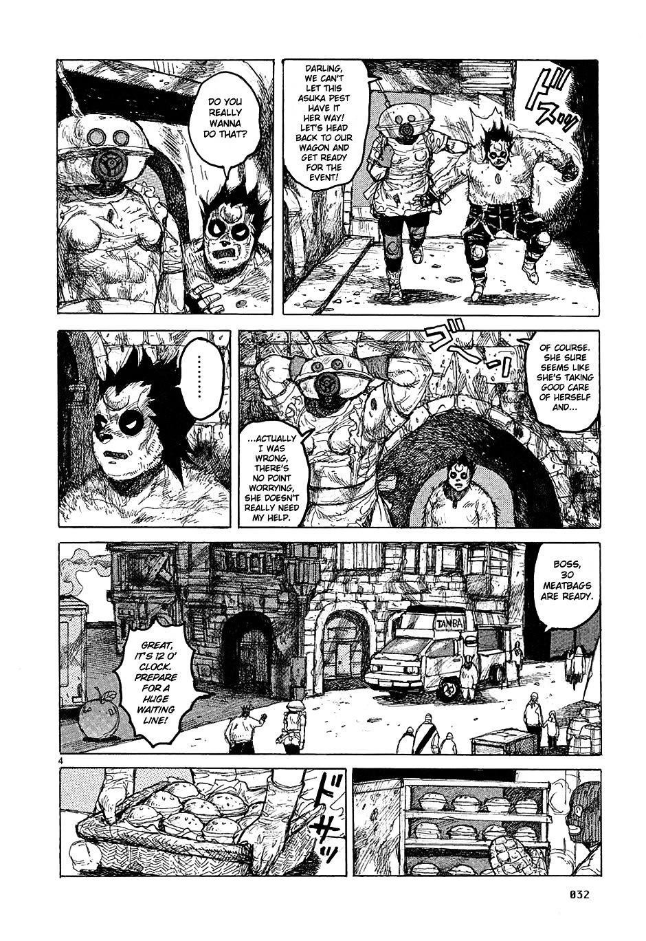 Dorohedoro Chapter 38 : Meatbags Free For All page 4 - Mangakakalot