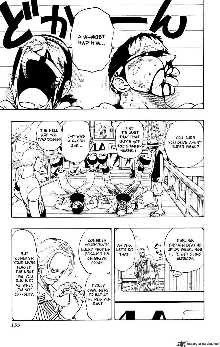 One Piece Chapter 43 : Introduction Of Sanji page 7 - Mangakakalot
