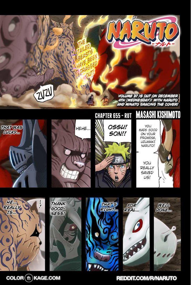 Naruto Colored Manga (Chapter 272 Cover) : r/Naruto