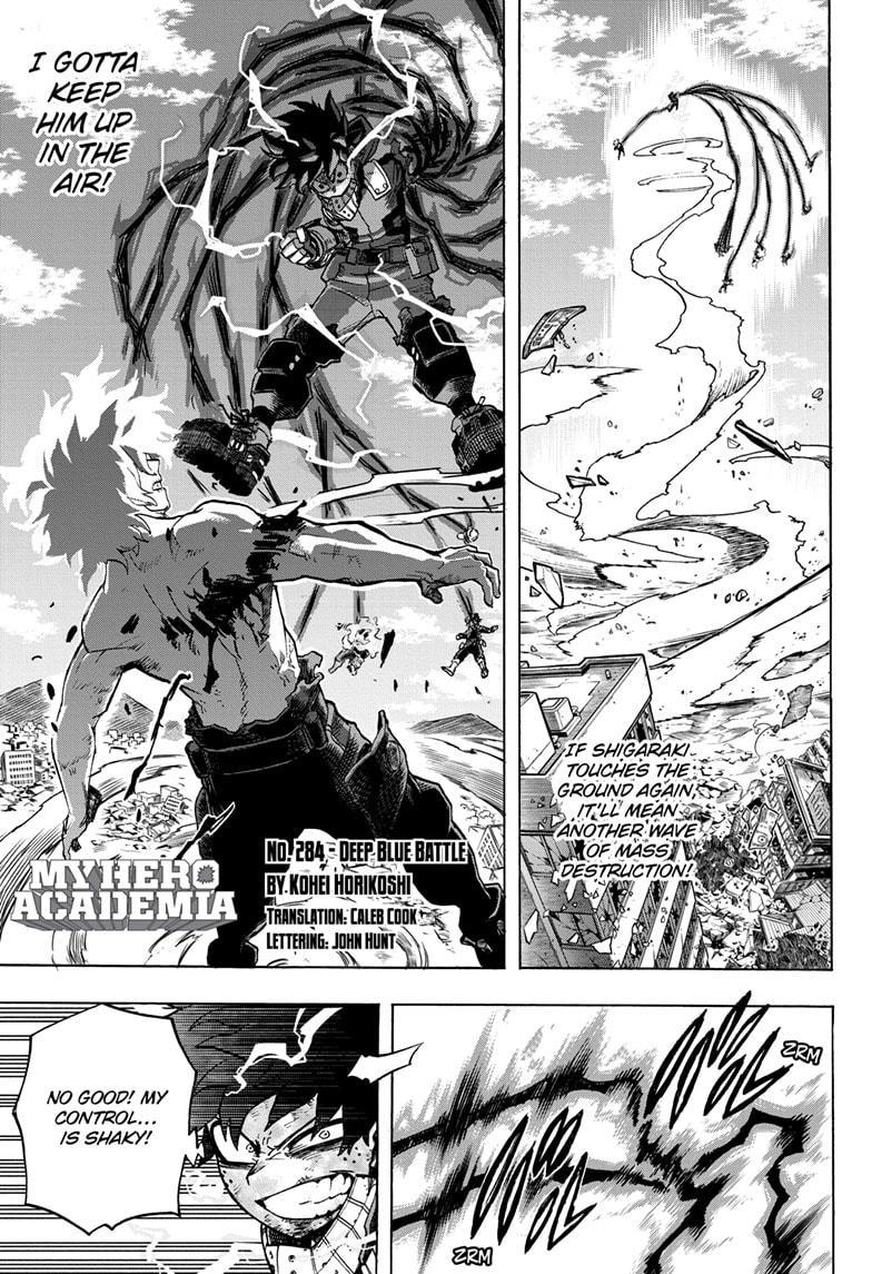 My Hero Academia, Chapter 407 - My Hero Academia Manga Online