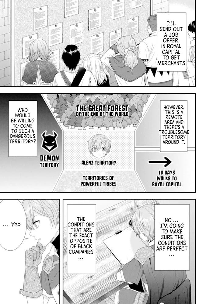 TENSEI RYOUSHU NO YUURYOU KAITAKU: ZENSEI NO KIOKU O IKASHITE WHITE NI TSUTOMETARA, YUUNOU NA JINZAI GA ATSUMARI SUGIMASHITA chapter-1 Page 7