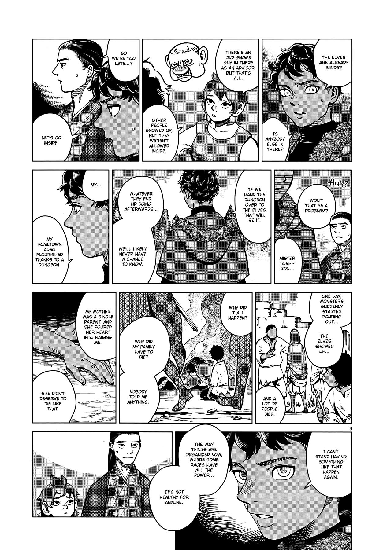 Dungeon Meshi Chapter 45: Egg page 9 - Mangakakalot