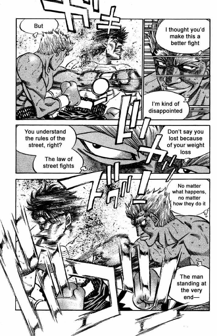 Read Hajime No Ippo Chapter 390 : The Law Of Street Fighting on Mangakakalot