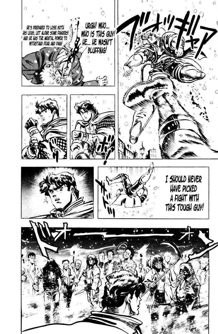 Jojo's Bizarre Adventure Vol.2 Chapter 9 : The Live Subject Test On The Mask page 12 - 