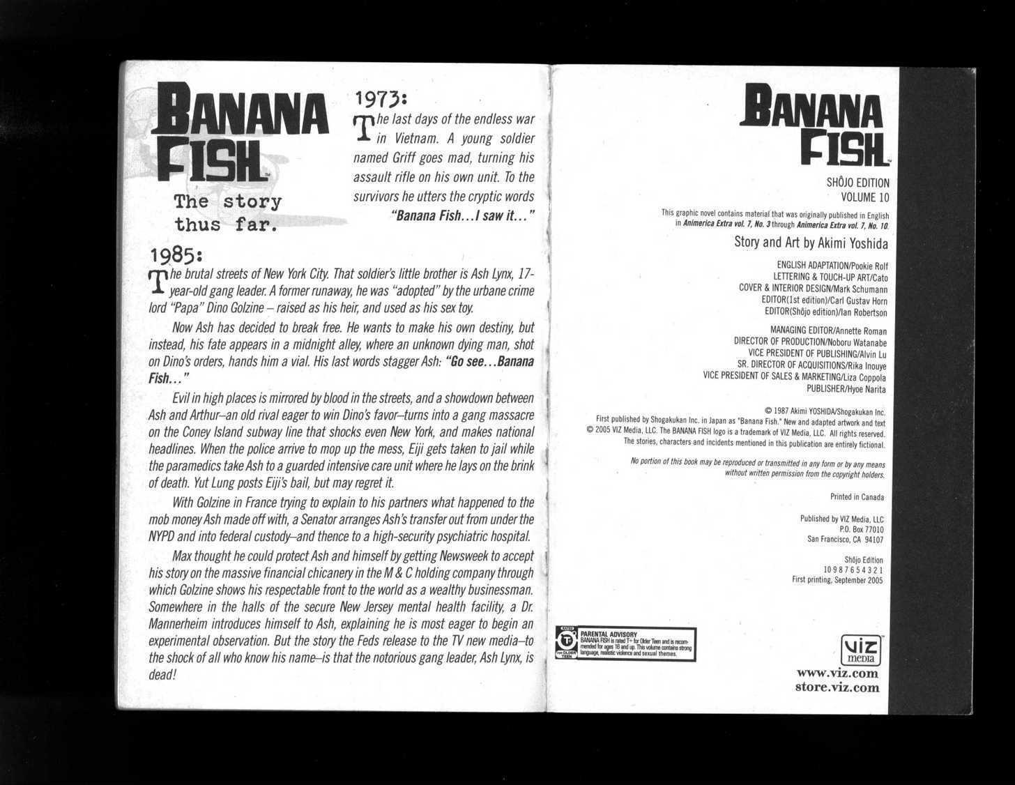 Banana Fish Vol 10 Chapter 1 Mangakakalots Com