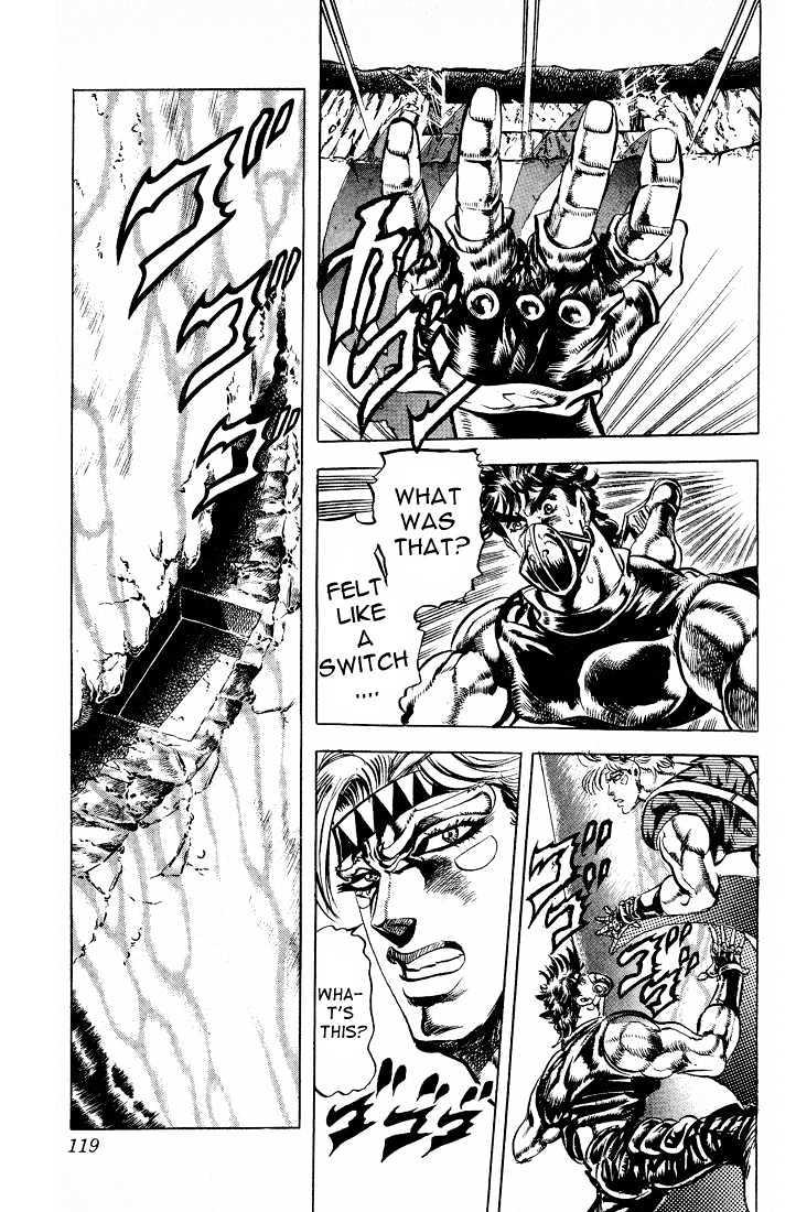 Jojo's Bizarre Adventure Vol.8 Chapter 73 : Concentrated Ripple Power page 18 - 