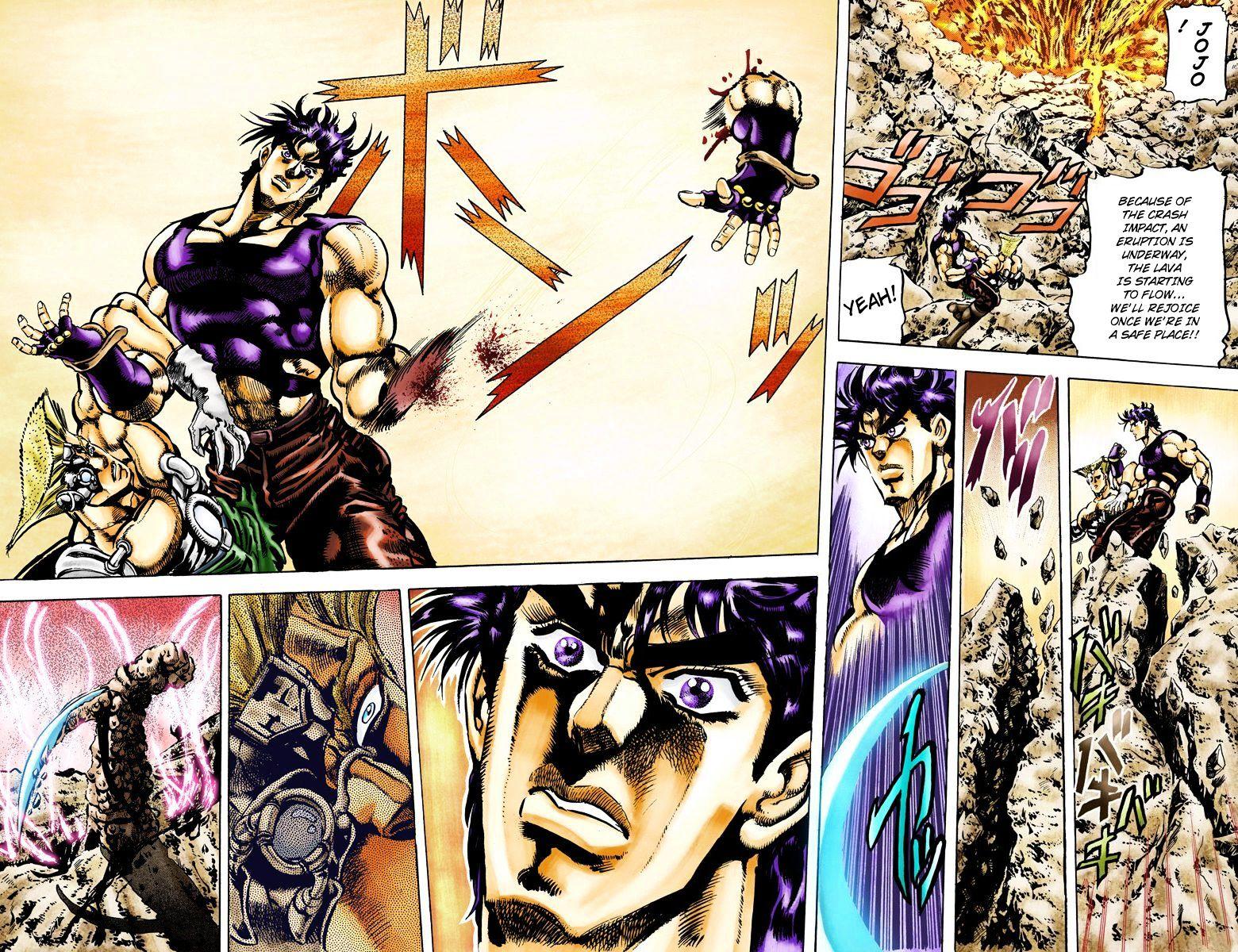 Jojo's Bizarre Adventure Vol.12 Chapter 111 : The Man Who Became A God (Official Color Scans) page 7 - 