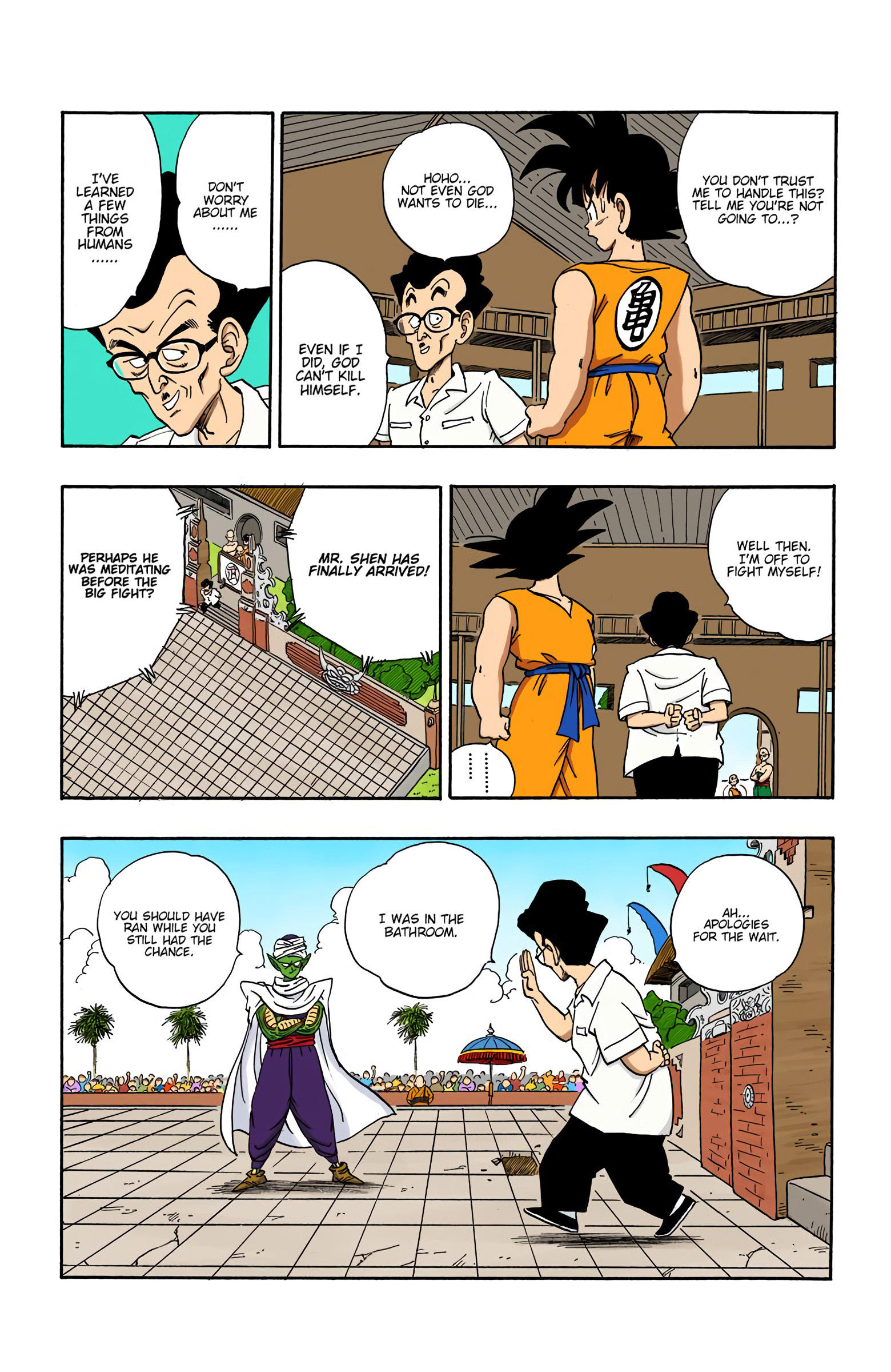Dragon Ball - Full Color Edition Vol.15 Chapter 180: Kami-Sama Vs. The Demon King page 7 - Mangakakalot