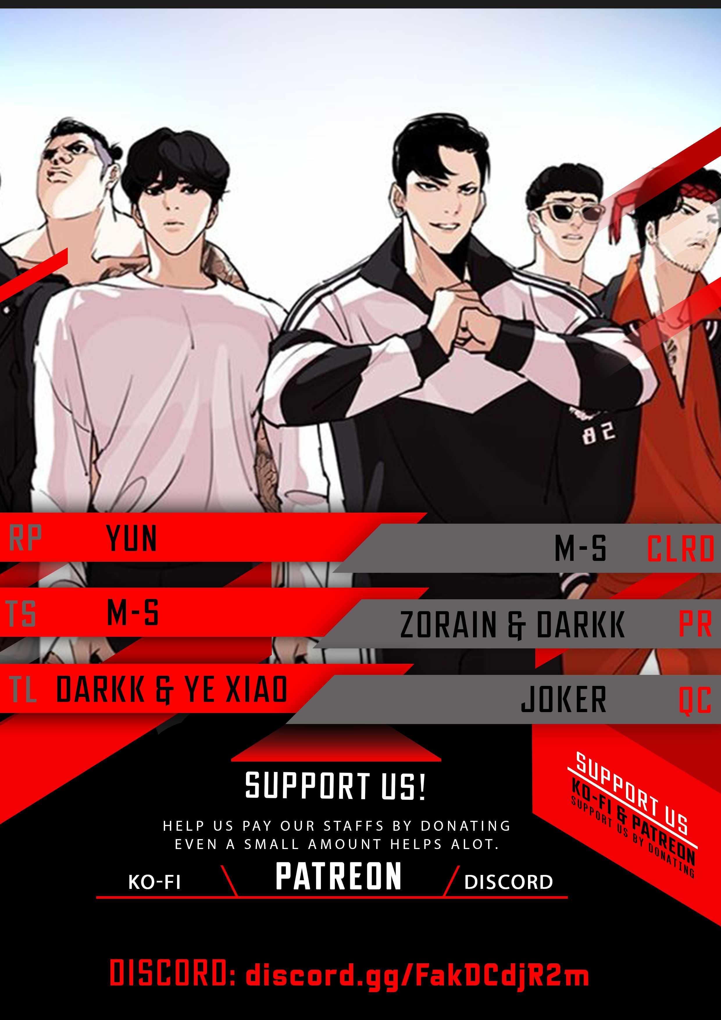 Read Lookism Chapter 438 on Mangakakalot