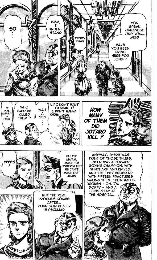 Jojo's Bizarre Adventure Vol.12 Chapter 114 : The Man Possessed By An Evil Spirit page 4 - 