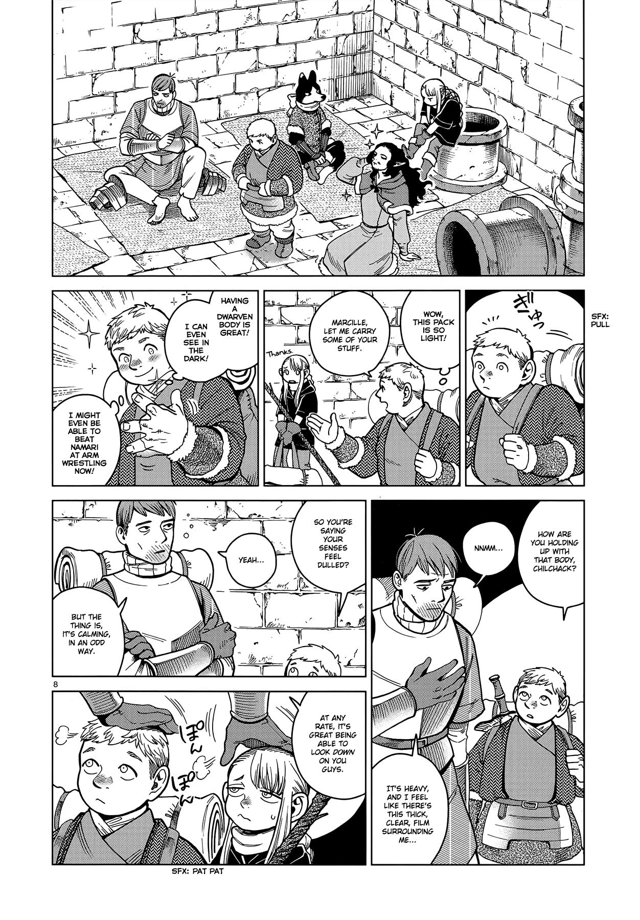 Dungeon Meshi Chapter 50: Dumplings page 8 - Mangakakalot