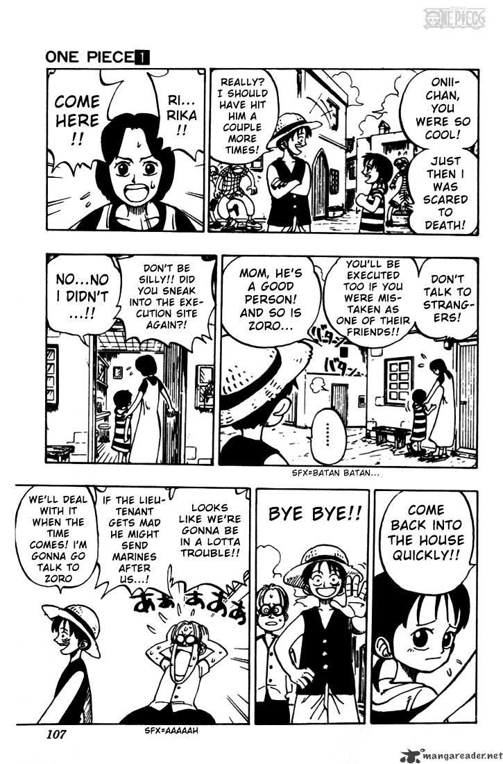 One Piece Chapter 4 : Marine Lieutenant Axe Hand Morgan page 3 - Mangakakalot