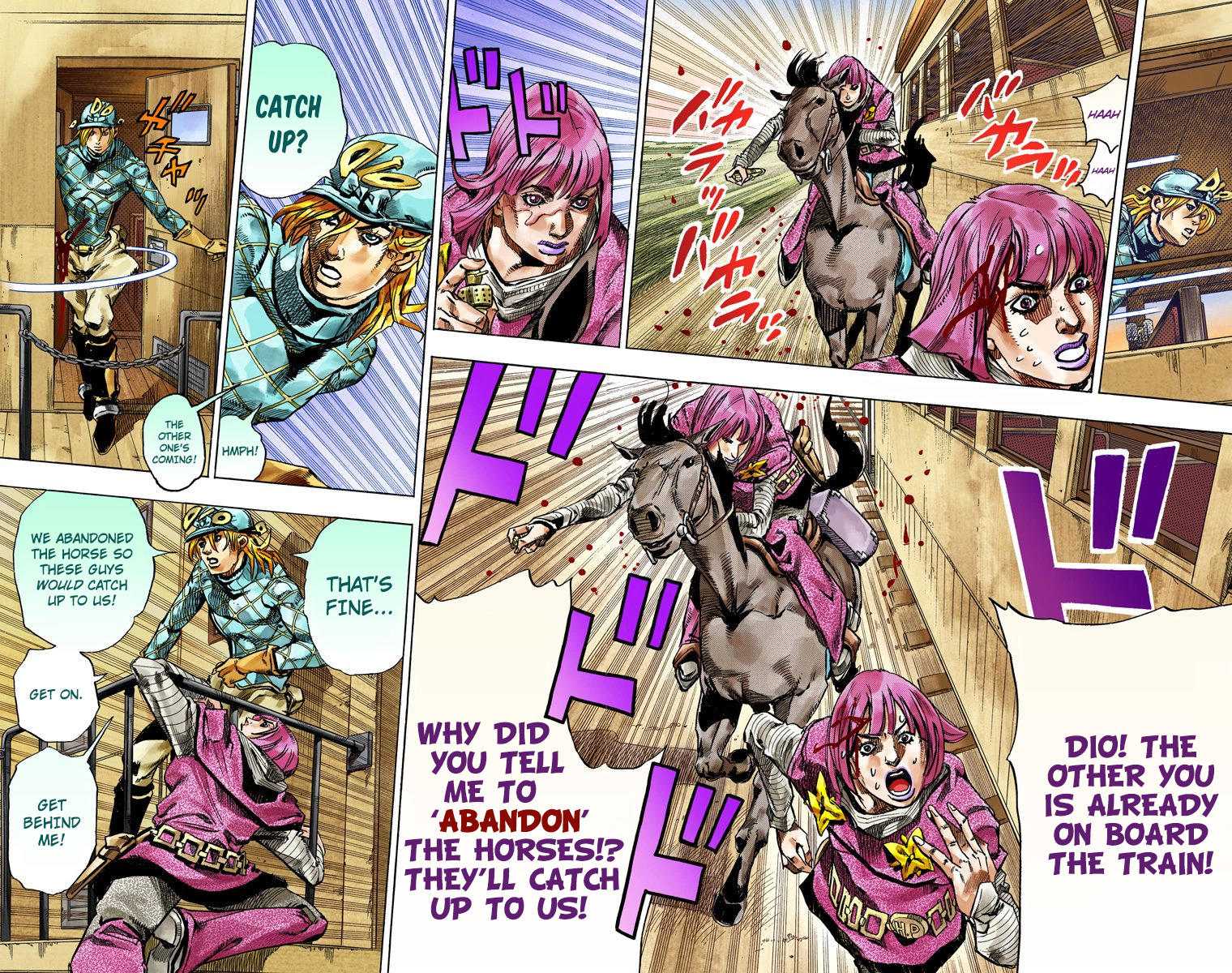 читать мангу steel ball run в фото 81