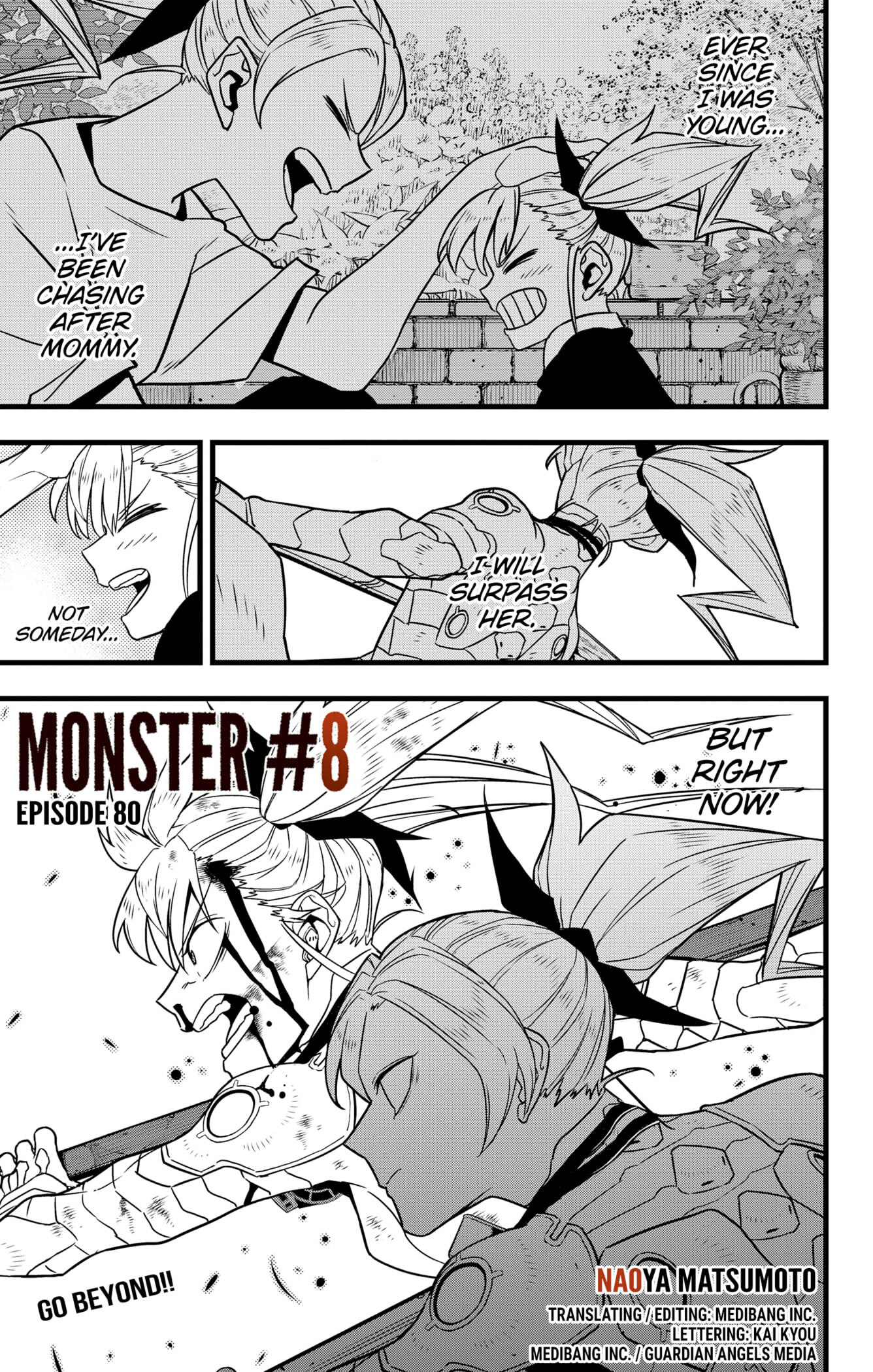 Kaiju No. 8 Chapter 80 page 1 - Mangakakalot