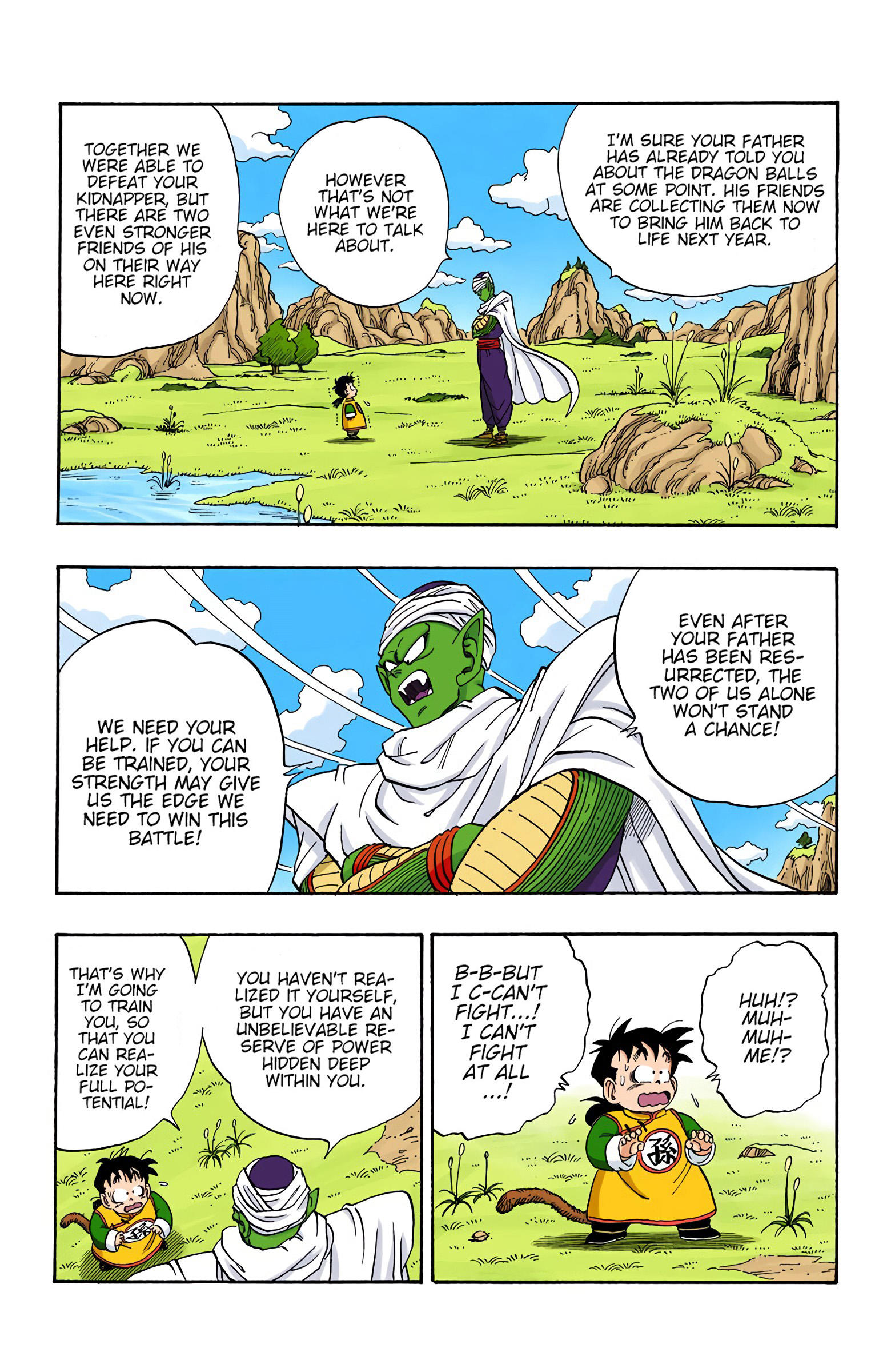 Dragon Ball - Full Color Edition Vol.17 Chapter 206: Gohan And Piccolo page 6 - Mangakakalot