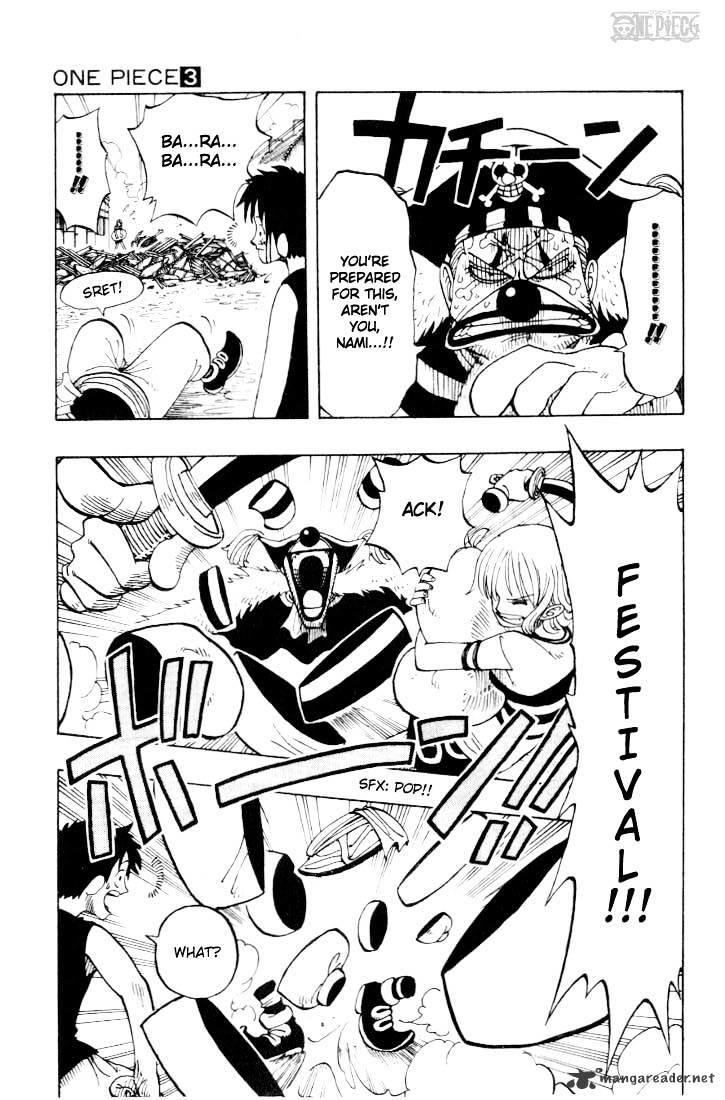 One Piece Chapter 20 : A Thiefs Philosophy page 7 - Mangakakalot