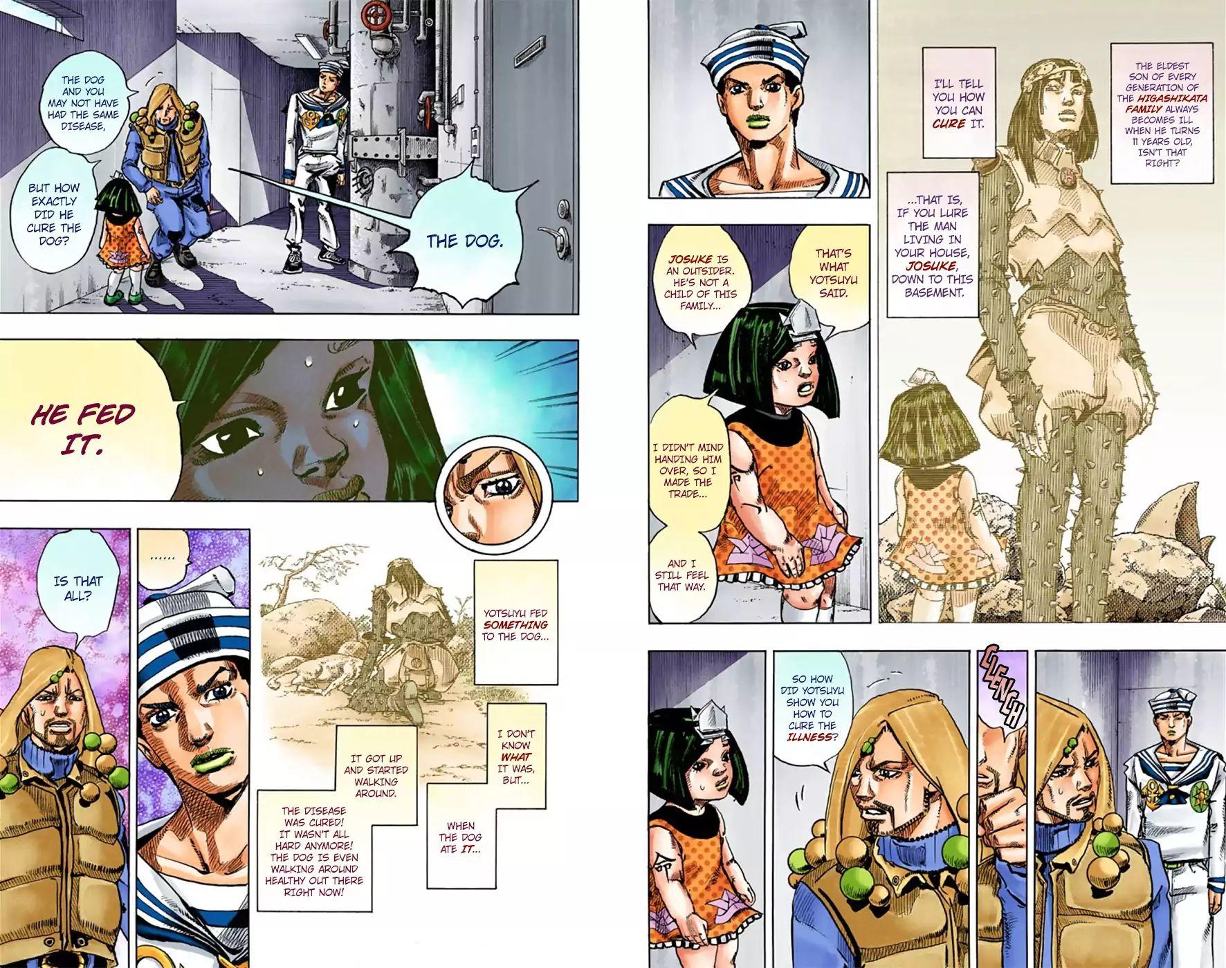 JoJo's Bizarre Adventure Part 8 JoJolion [Official Colored] Vol. 7 Ch. 30  King Nothing