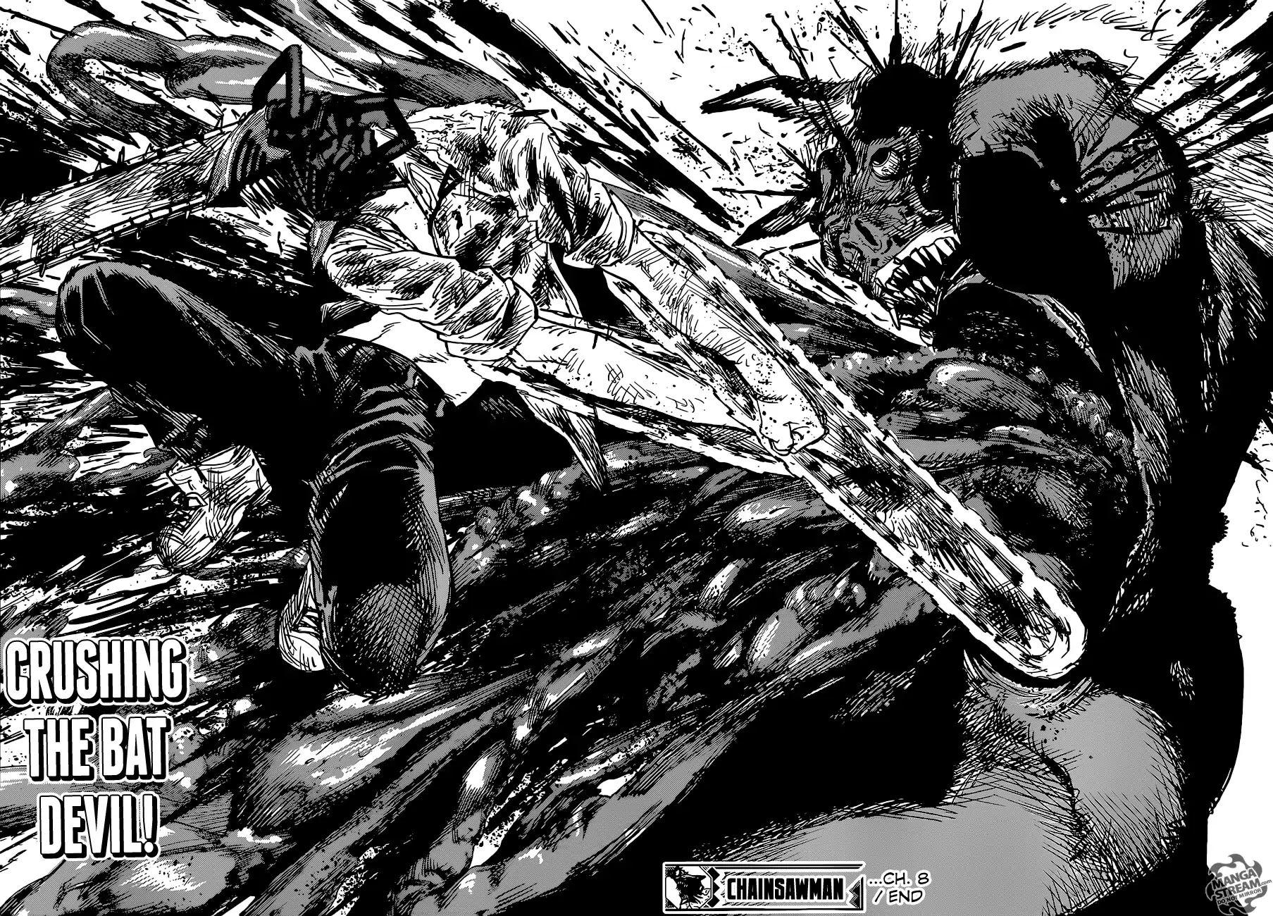 Chainsaw Man Chapter 8: Chainsaw Vs Bat page 18 - Mangakakalot
