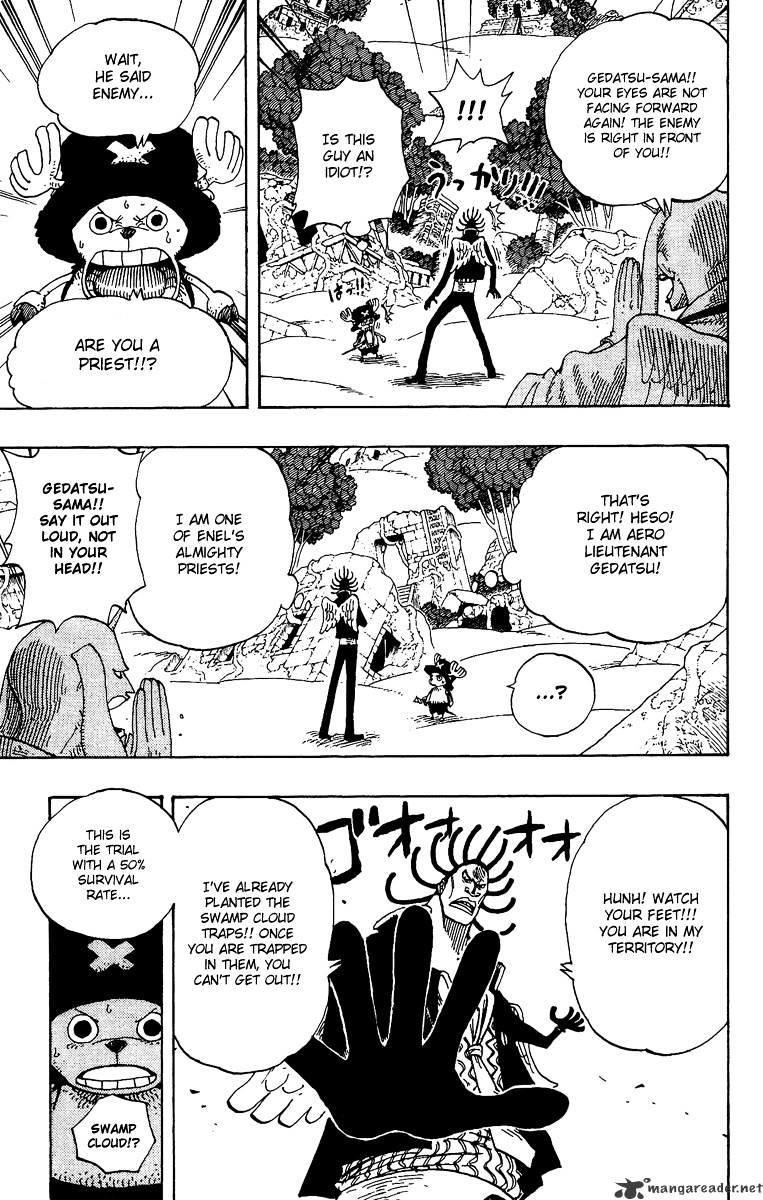 One Piece Chapter 262 : Chopper The Pirate Vs Priest Gedatsu page 3 - Mangakakalot