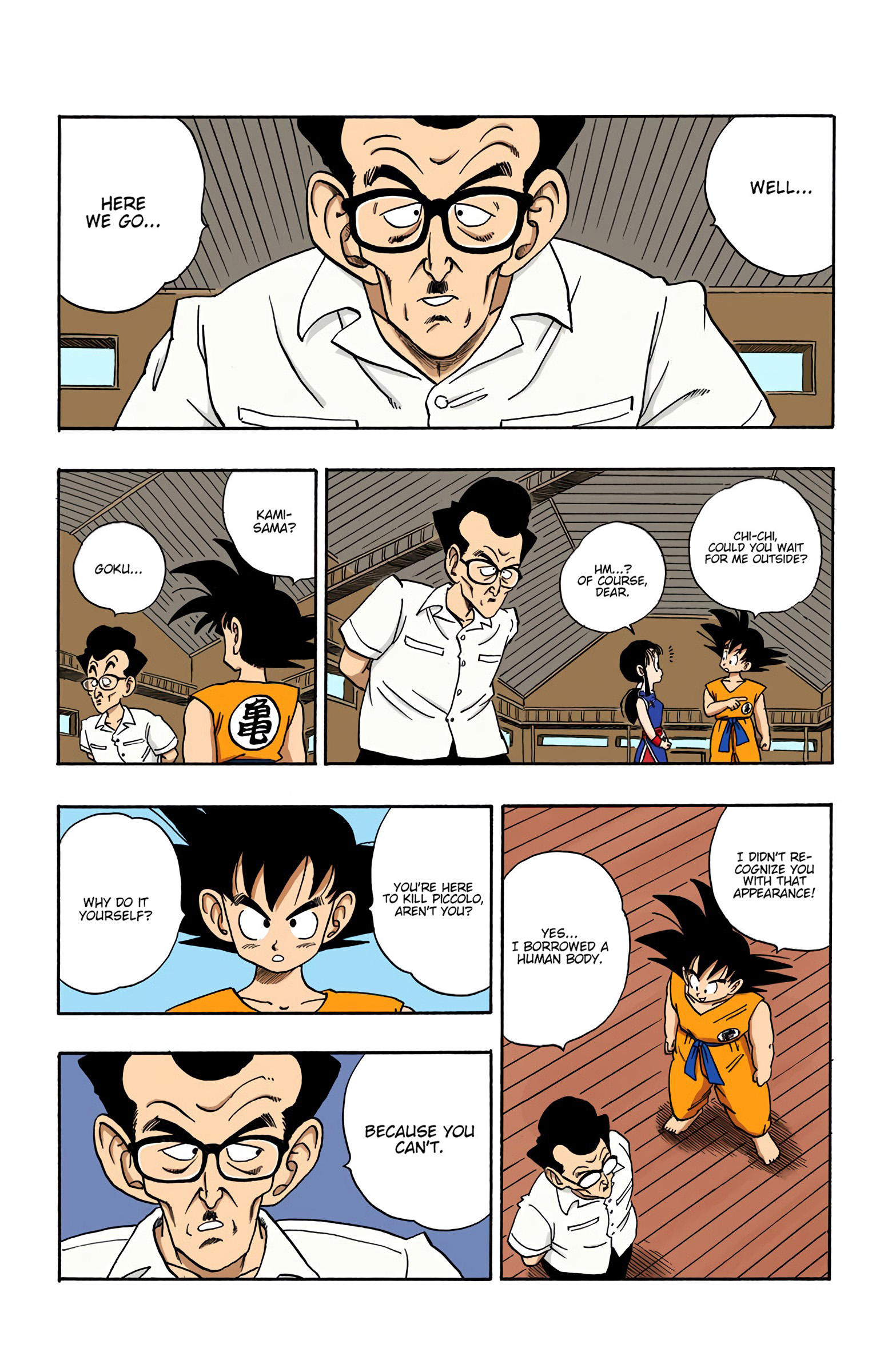 Dragon Ball - Full Color Edition Vol.15 Chapter 180: Kami-Sama Vs. The Demon King page 4 - Mangakakalot