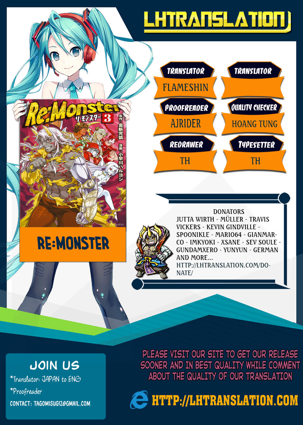 Re:monster Chapter 39.1 page 1 - Mangakakalot