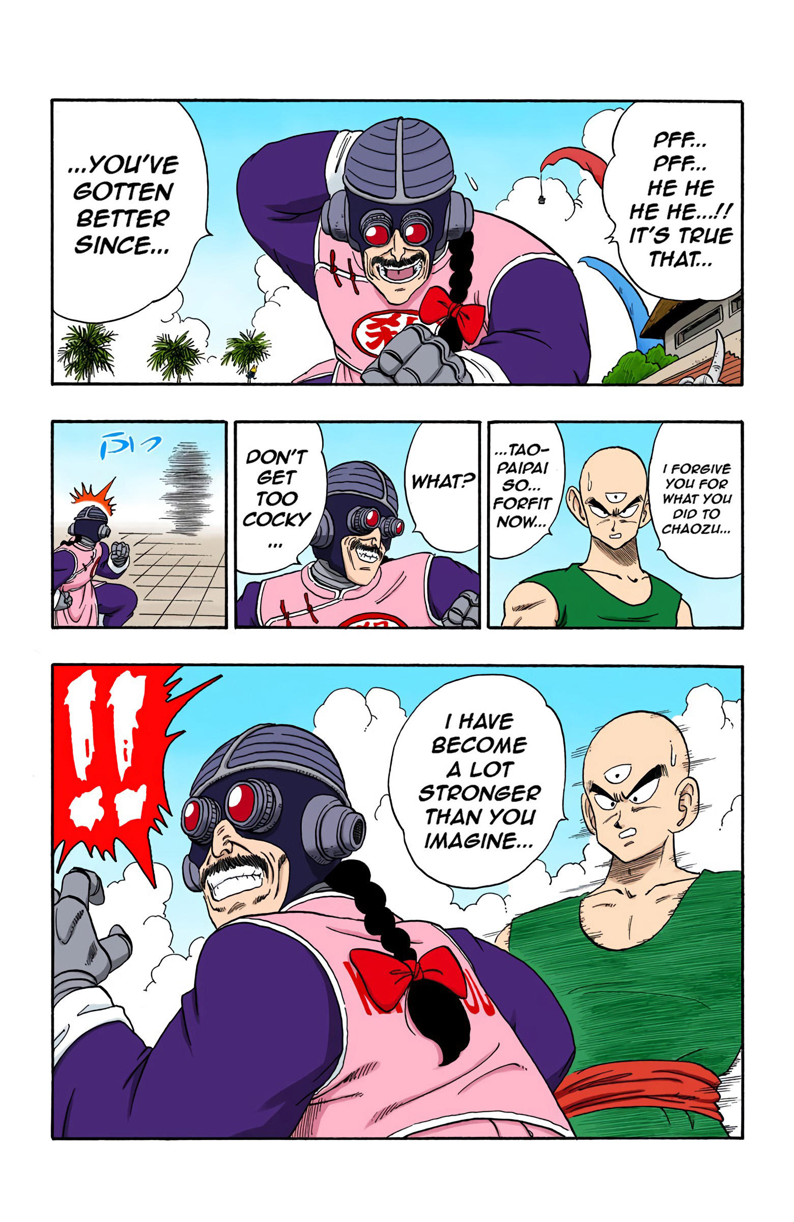 Dragon Ball - Full Color Edition Vol.14 Chapter 169: Tenshinhan Vs Taopaipai page 15 - Mangakakalot