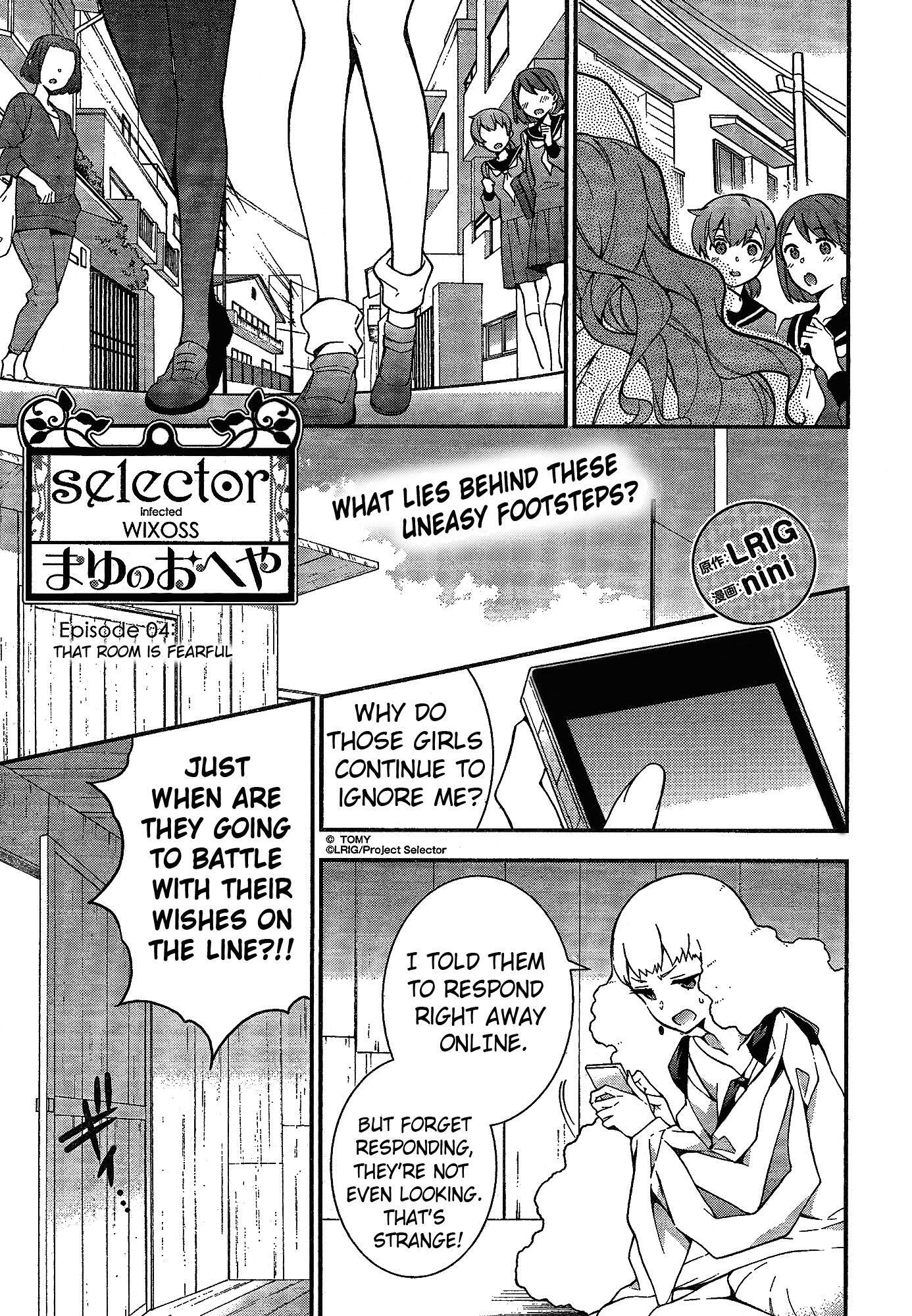 Selector Infected Wixoss Mayu No Oheya Chapter 4 Manga Online For Free Mangakakalot City