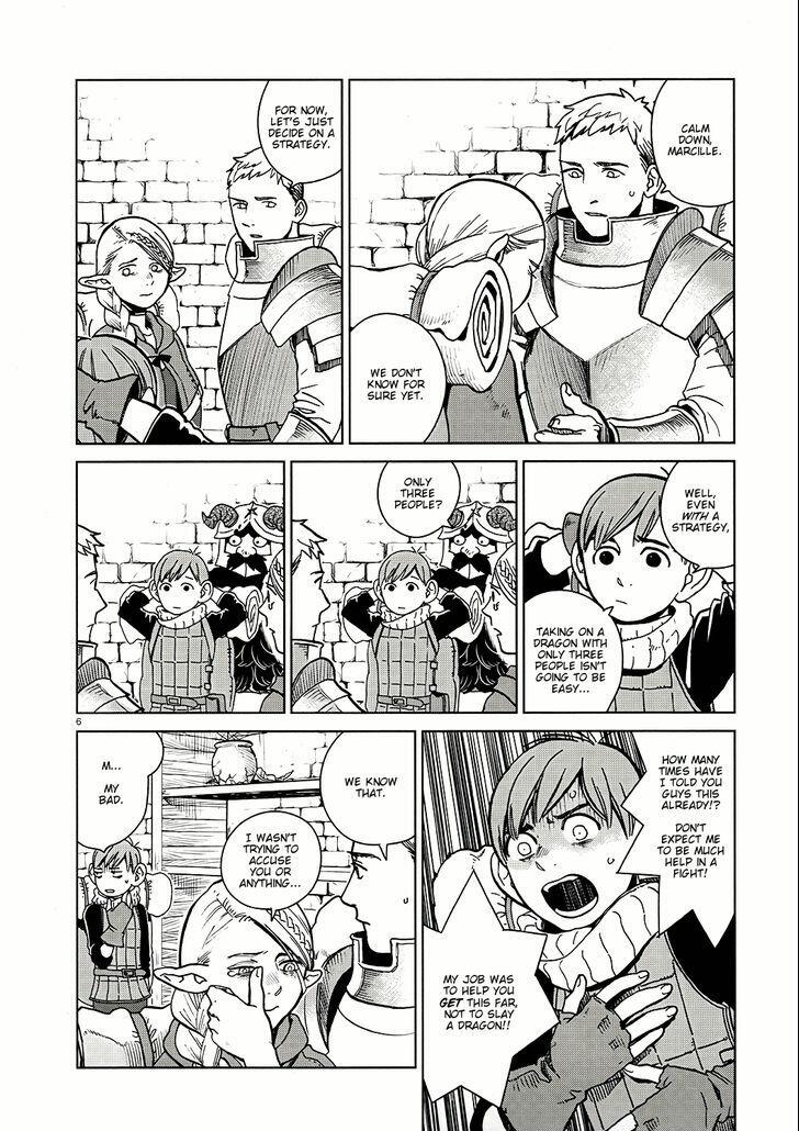 Dungeon Meshi Chapter 23 : Red Dragon page 6 - Mangakakalot