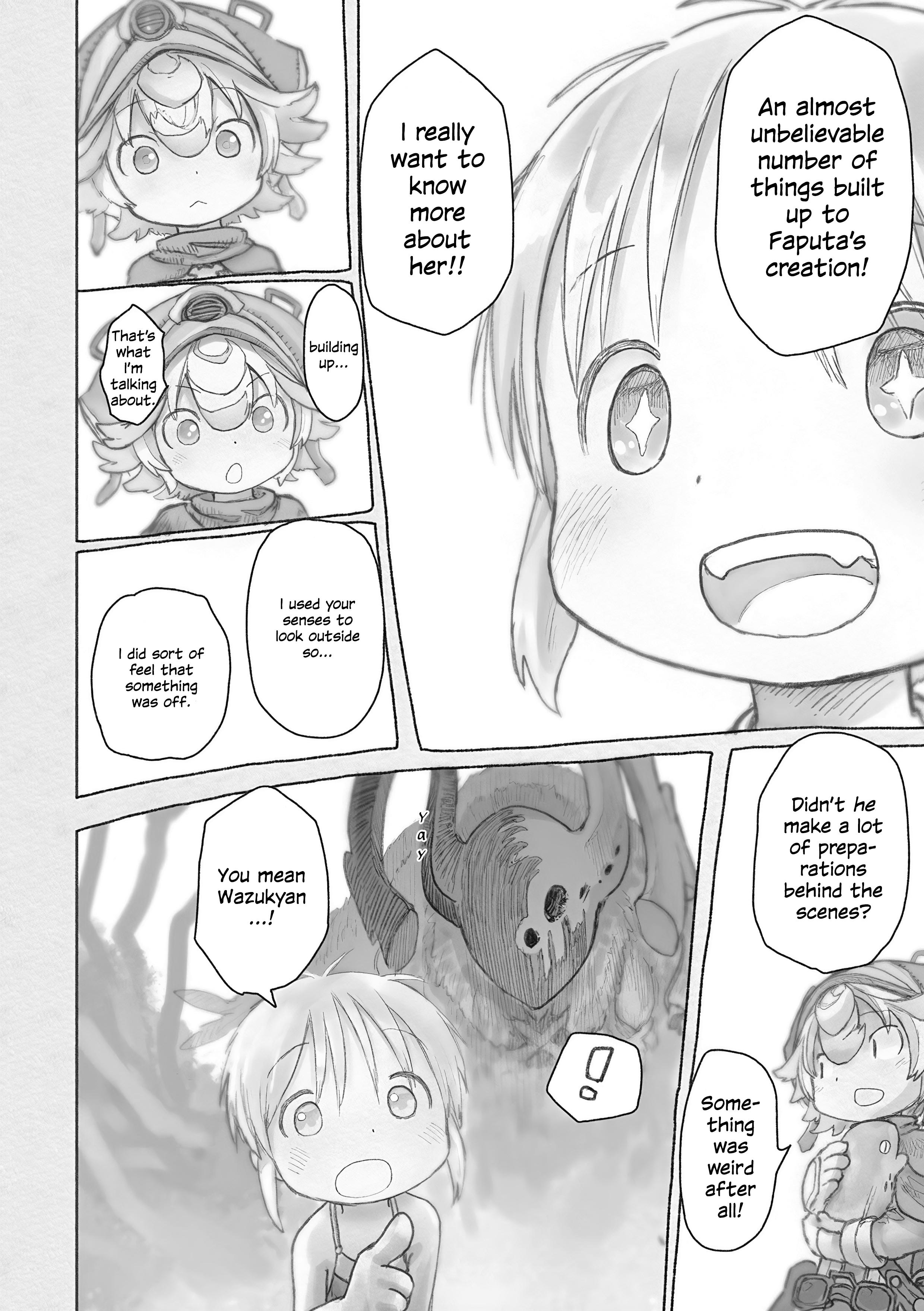 Made In Abyss Chapter 62 Read Made In Abyss Vol.11 Chapter 62: The Place Of Song - Manganelo
