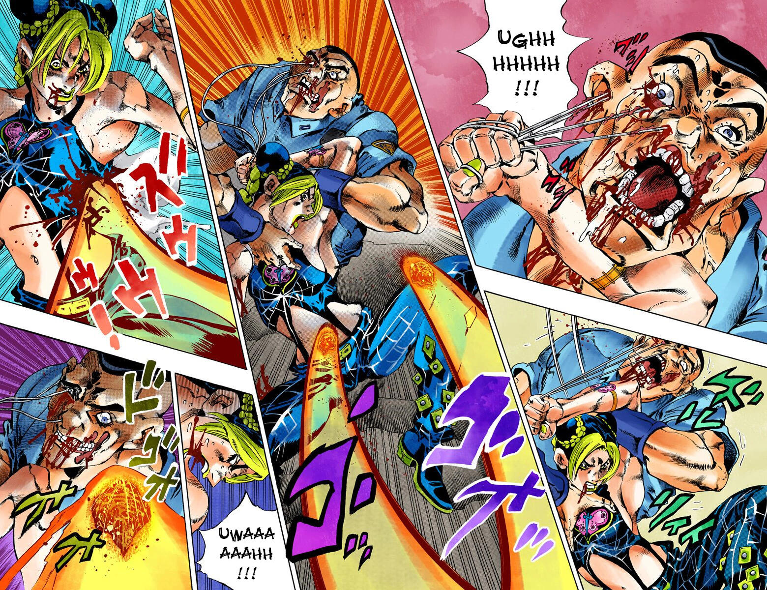 читать манга stone ocean фото 19