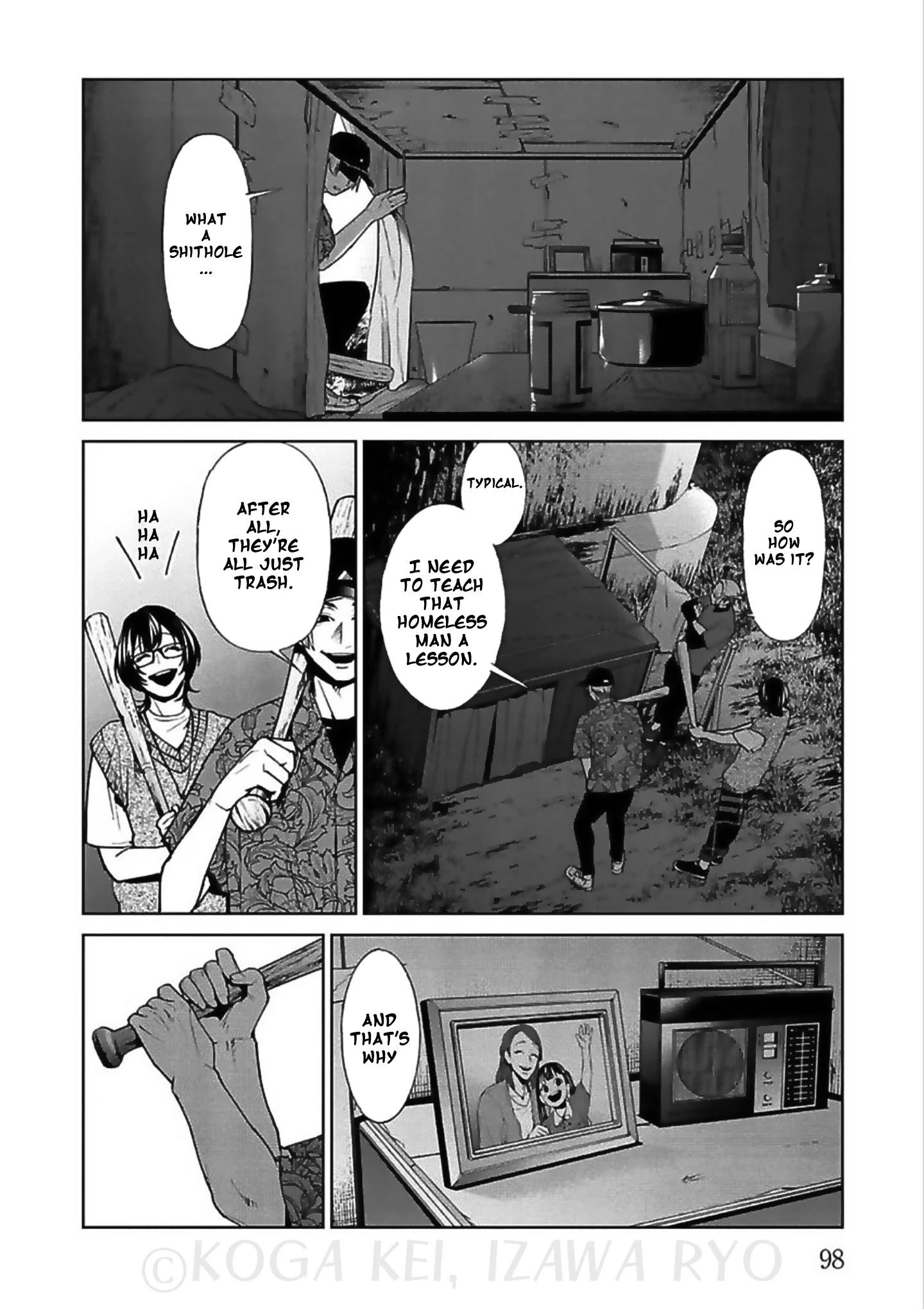 Brutal: Satsujin Kansatsukan No Kokuhaku Chapter 11: Those Who Look Down On Others page 27 - Mangakakalot