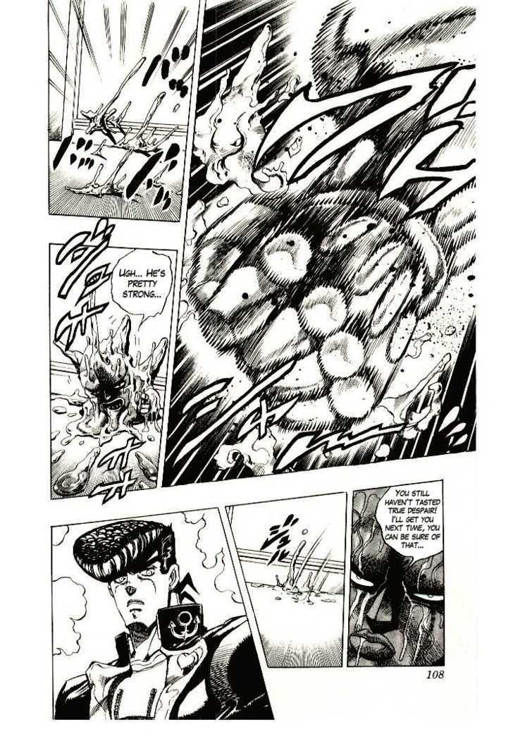 Jojo's Bizarre Adventure Vol.29 Chapter 270 : Josuke Meets Angelo! Part 2 page 15 - 