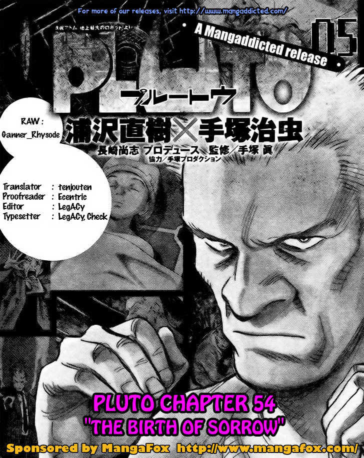 Pluto Vol.7 Chapter 54 : The Birth Of Sorrow page 26 - Mangakakalot