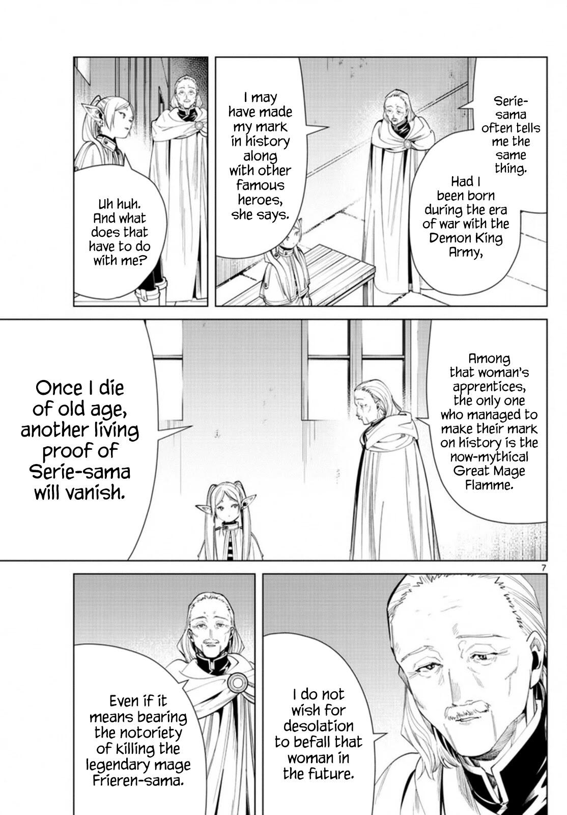Sousou No Frieren Chapter 60: Departure And Farewell page 7 - Mangakakalot