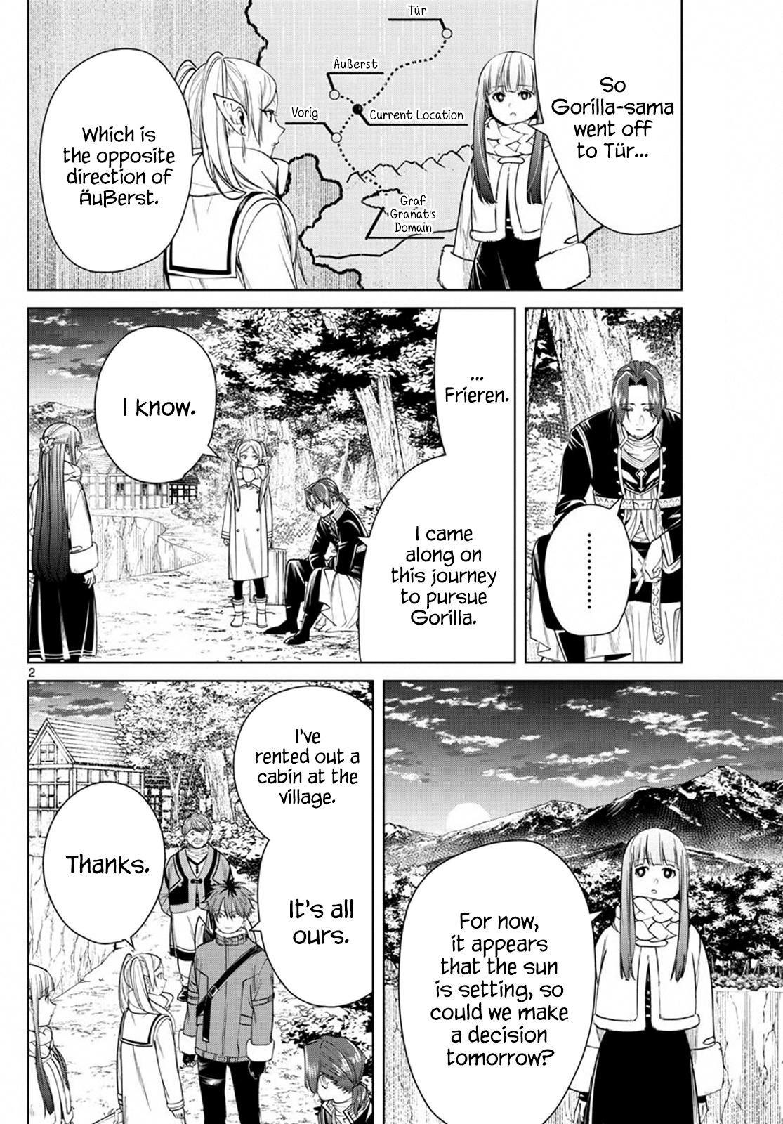 Sousou No Frieren Chapter 35: Chance To Journey page 2 - Mangakakalot