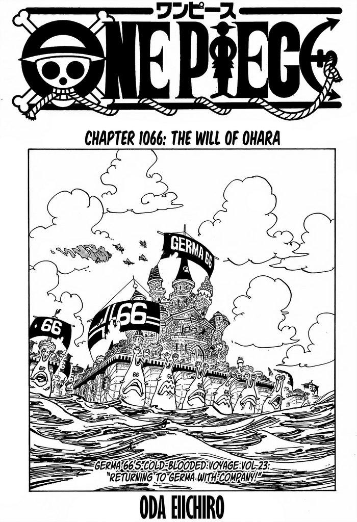 One Piece Chapter 1066 page 1 - Mangakakalot