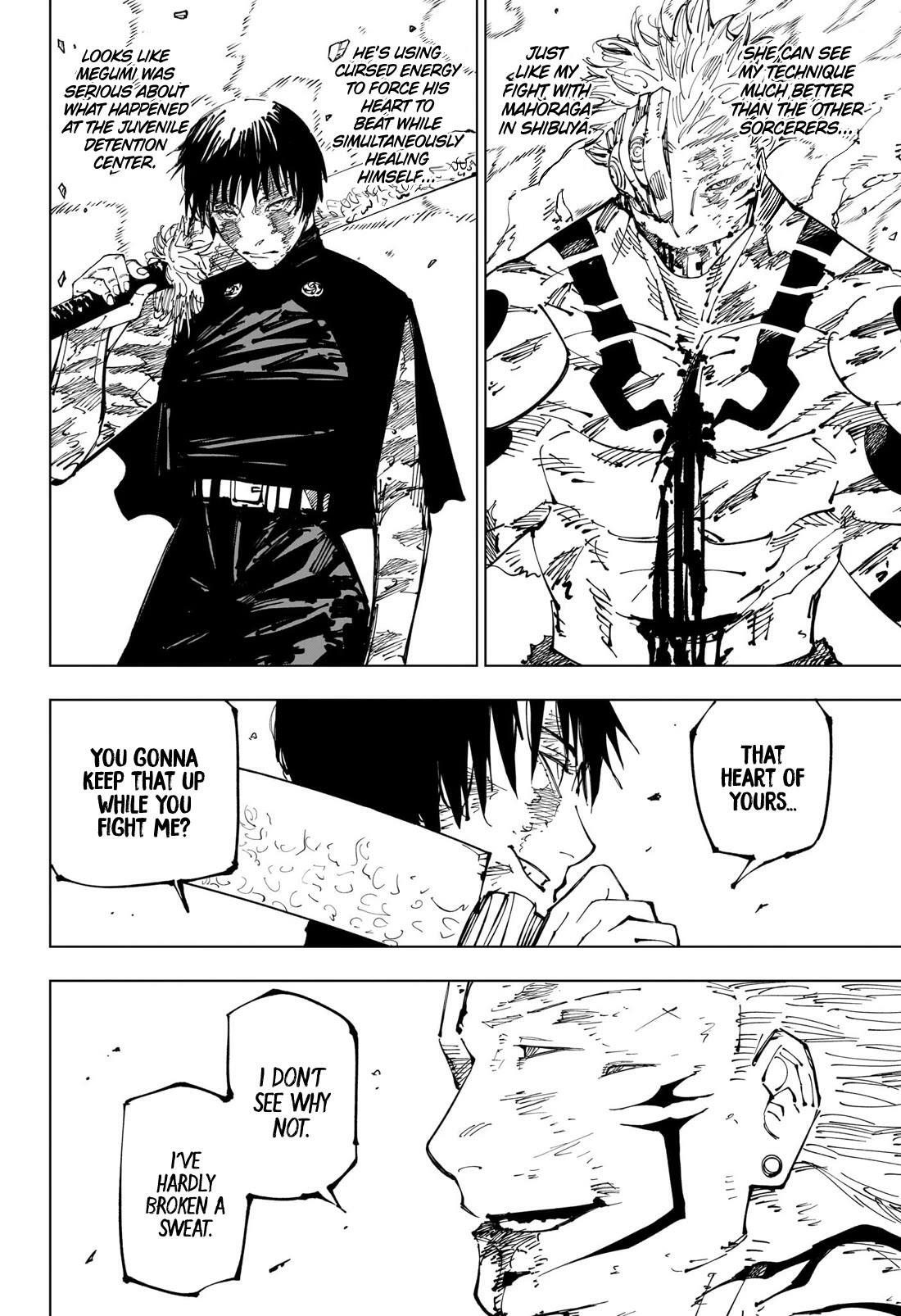 Jujutsu Kaisen Chapter 252: The Decisive Battle In The Uninhabited, Demon-Infested Shinjuku ㉔ page 16 - kaisenjujutsu.com