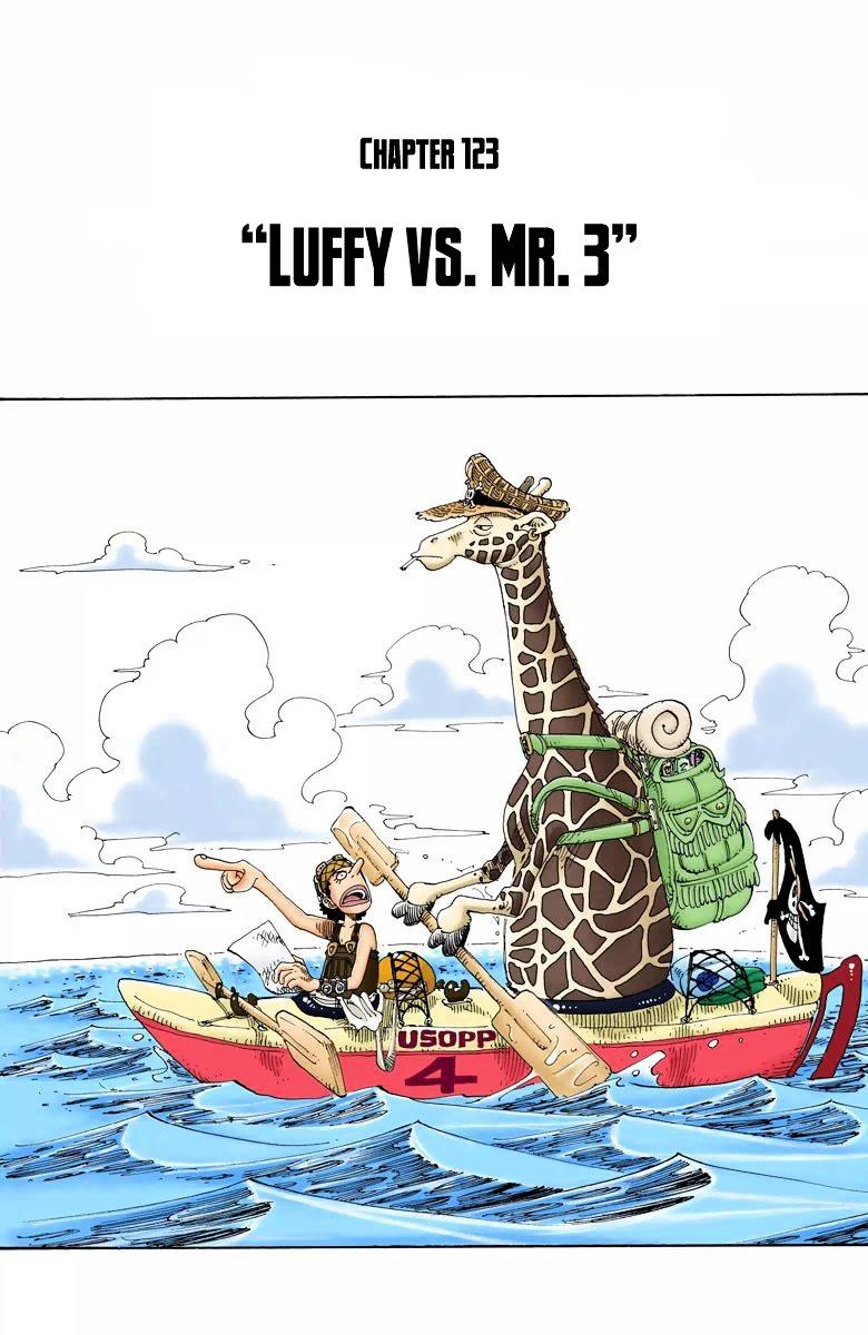 One Piece Chapter 123 (V2) : Luffy Vs Mr. 3 page 1 - Mangakakalot