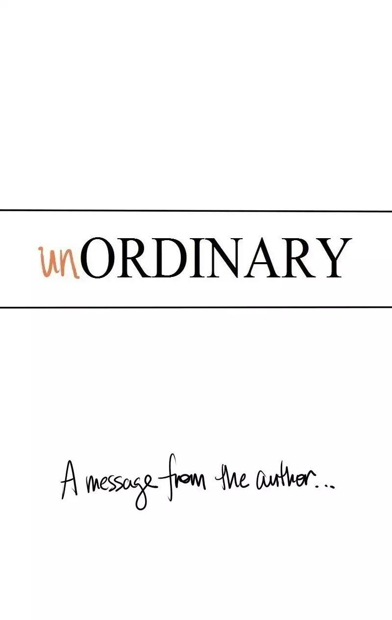 Unordinary Bonus Chapter: A Message From The Author page 1 - unordinary-manga