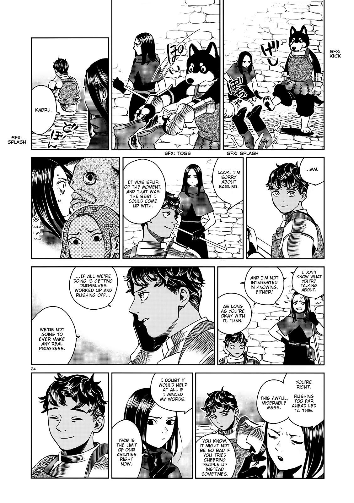 Dungeon Meshi Chapter 32 : Sea Serpent (Part 1) page 24 - Mangakakalot