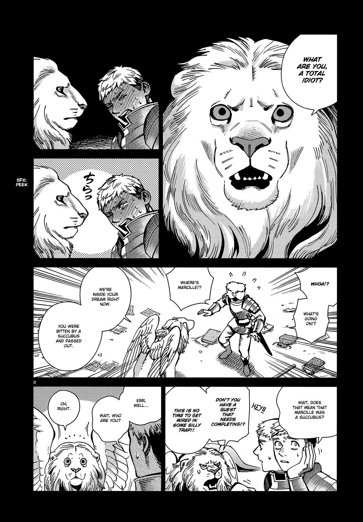 Dungeon Meshi Chapter 60: Winged Lion page 8 - Mangakakalot