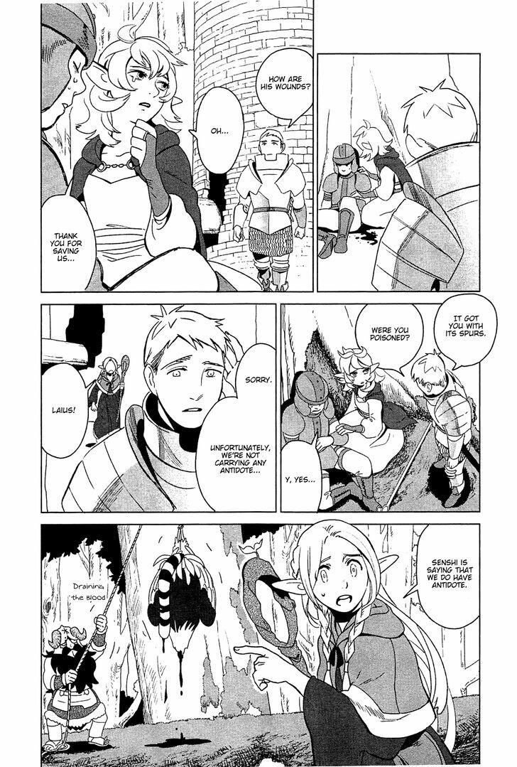 Dungeon Meshi Chapter 3 : Roast Basilisk page 14 - Mangakakalot