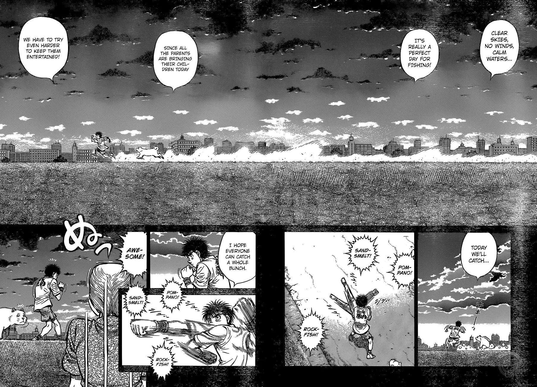 Hajime No Ippo Manga - Chapter 1411 - Manga Rock Team - Read Manga
