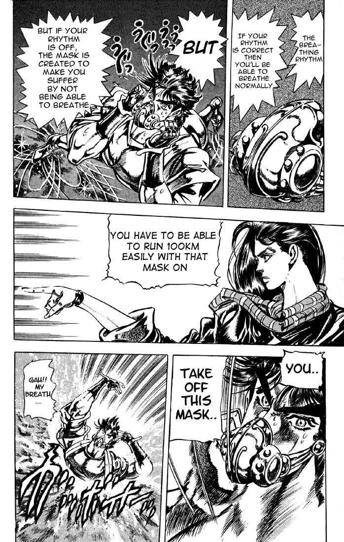 Jojo's Bizarre Adventure Vol.8 Chapter 72 : The Training Of A Ripple Warrior page 8 - 