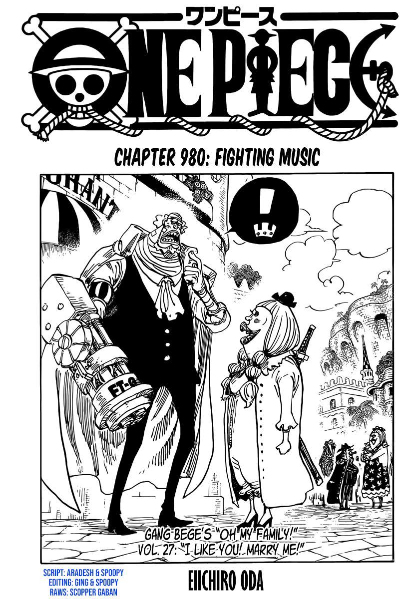 One Piece Manga - Chapter 1025 - Manga Rock Team - Read Manga