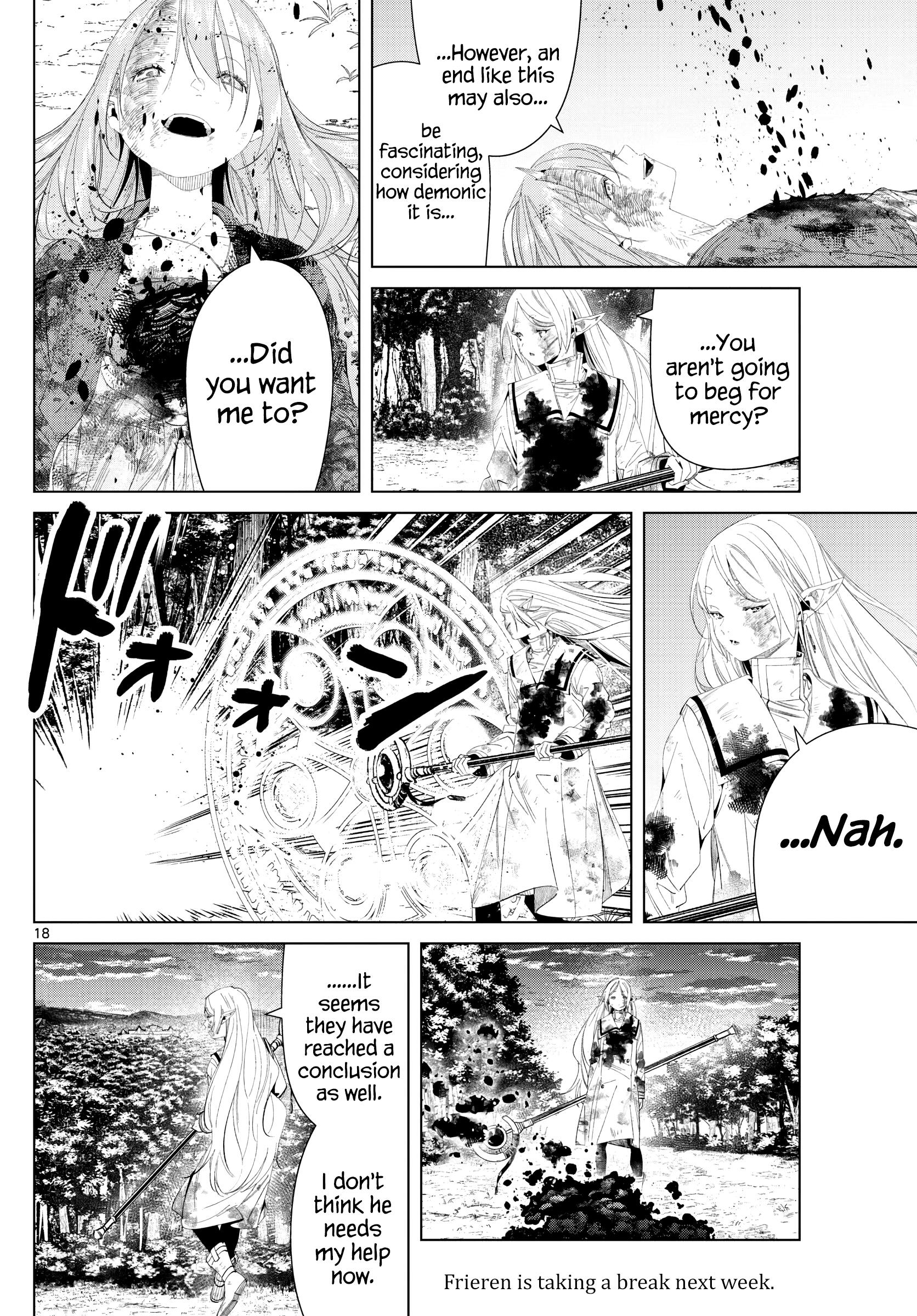 Sousou No Frieren Chapter 102: Draw page 18 - Mangakakalot