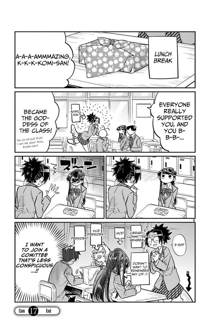 Komi-San Wa Komyushou Desu Vol.1 Chapter 17: Class Decision page 9 - Mangakakalot