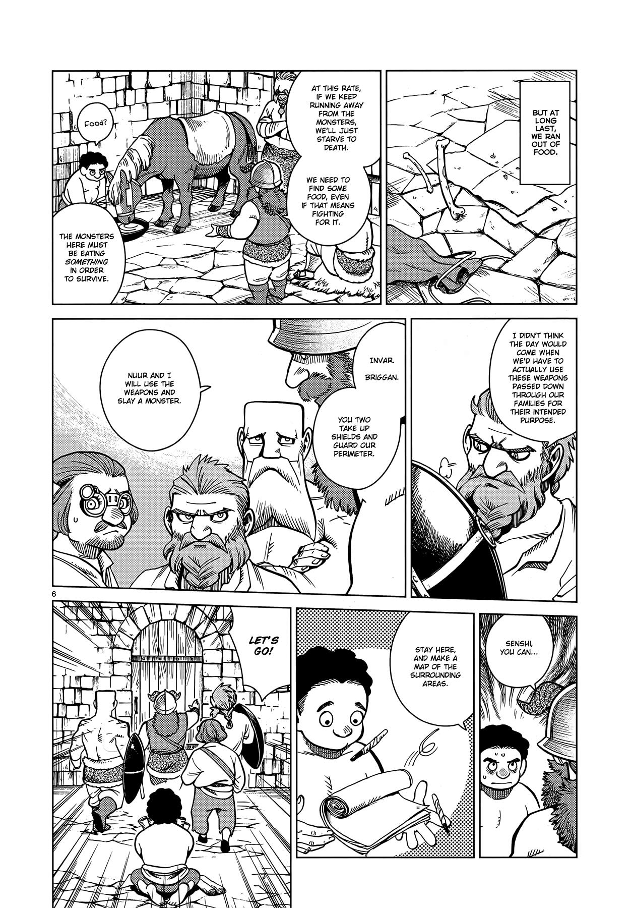 Dungeon Meshi Chapter 49: Griffin Soup page 6 - Mangakakalot