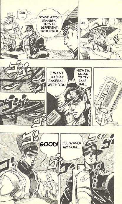 Jojo's Bizarre Adventure Vol.25 Chapter 233 : D'arby The Gamer Pt.7 page 6 - 